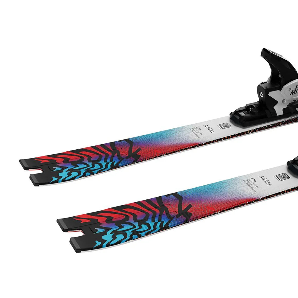 Skis alpins Salomon Addikt 72 avec fixations MI12 GW F80