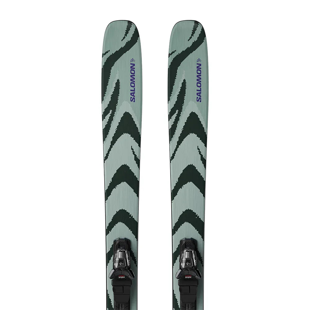 Skis alpins Salomon QST 92 avec fixations M11 GW L100