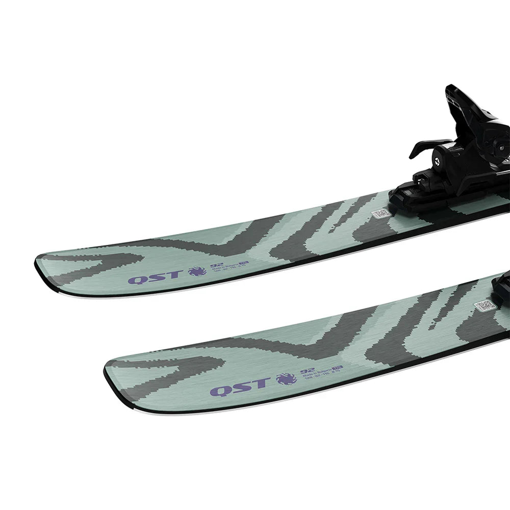 Skis alpins Salomon QST 92 avec fixations M11 GW L100
