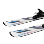 Skis alpins Salomon QST Blank Team avec fixations L6 GW J