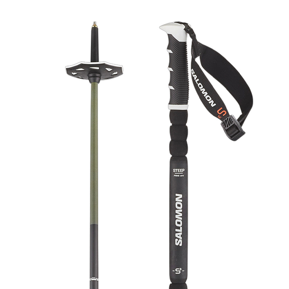 Bâtons de ski alpin Salomon Steep Prime Vario S3