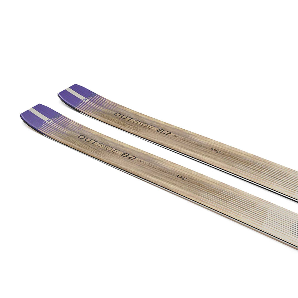 backcountry salomon xc ski Salomon Outside 82 Grip Backcountry Cross-Country Skis – La Cordée