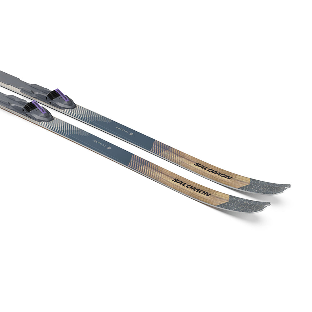 Skis de fond hors-piste Salomon Outside 65 Grip avec fixations BC Outside