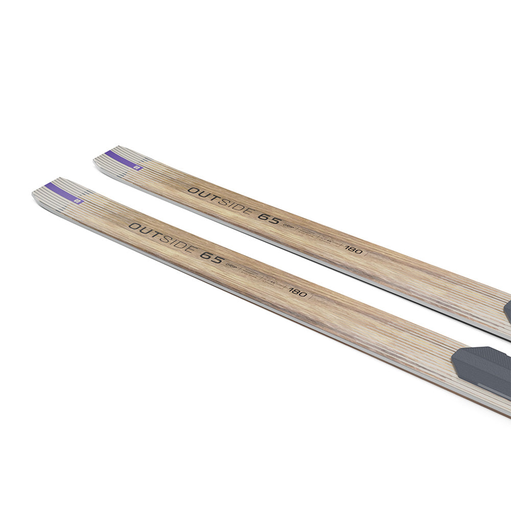 Skis de fond hors-piste Salomon Outside 65 Grip avec fixations BC Outside