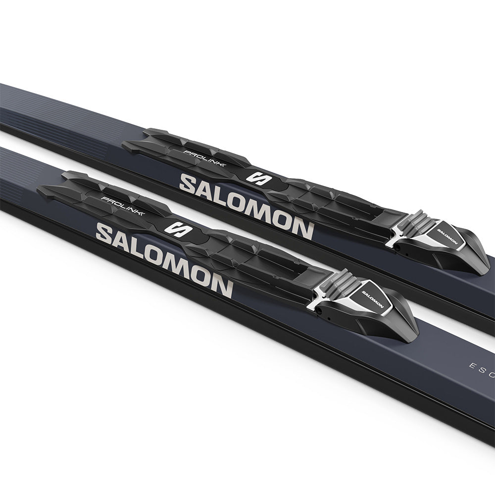 Skis de fond classique Salomon Escape 51 Grip avec fixations PM Prolink Access
