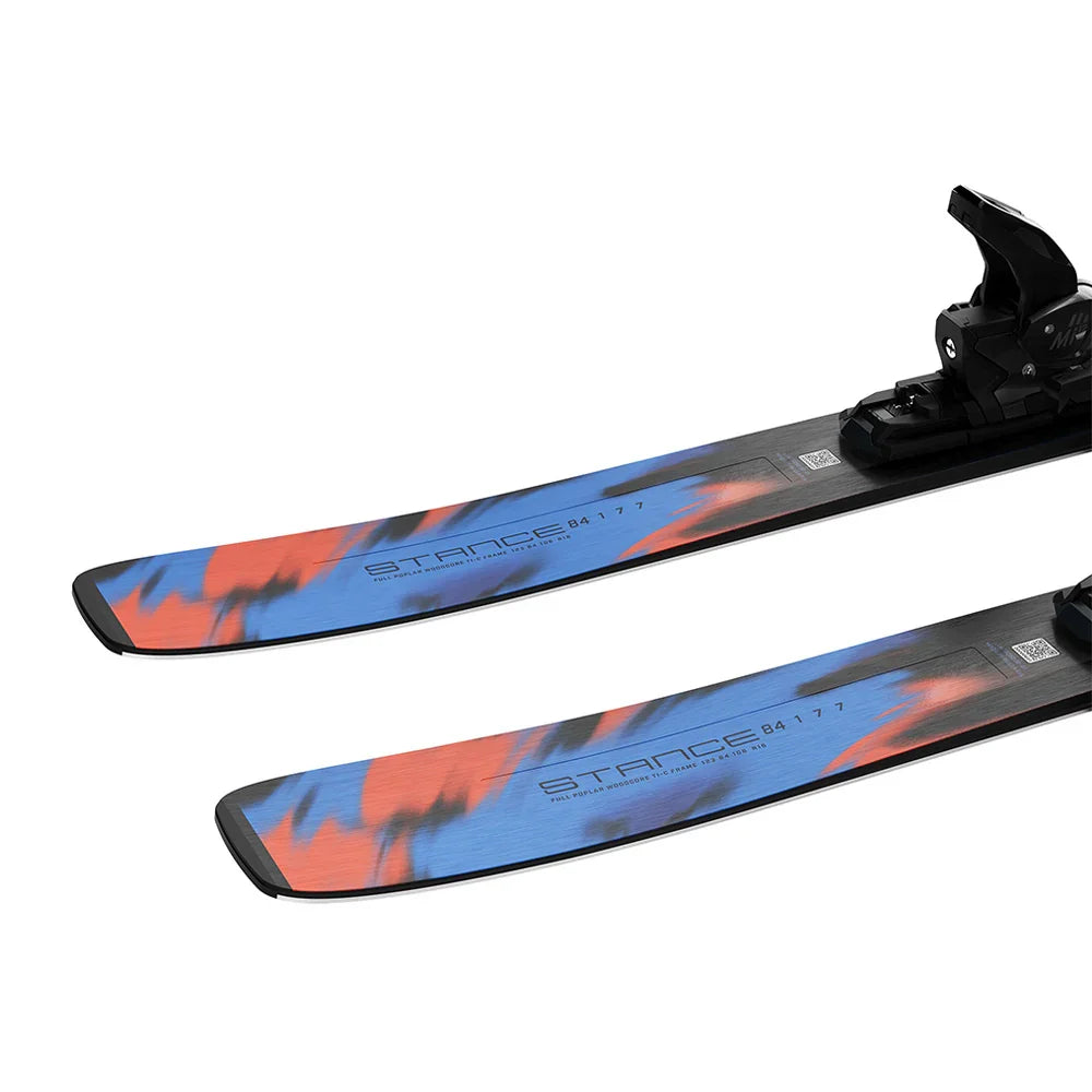 Skis alpins Salomon Stance 84 avec fixations MI12 GW F90