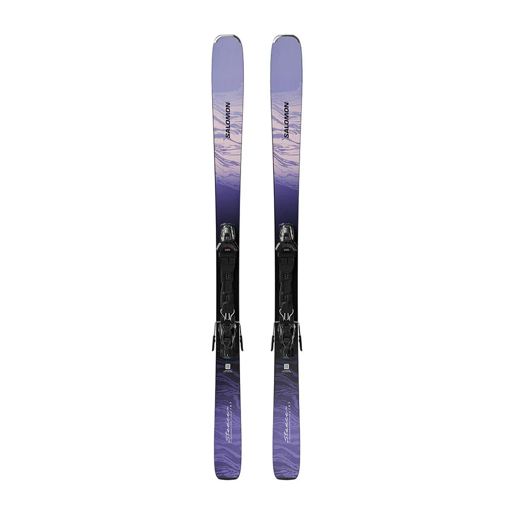 Skis alpins Salomon Stance 84 avec fixations M11 GW L90 (femmes)