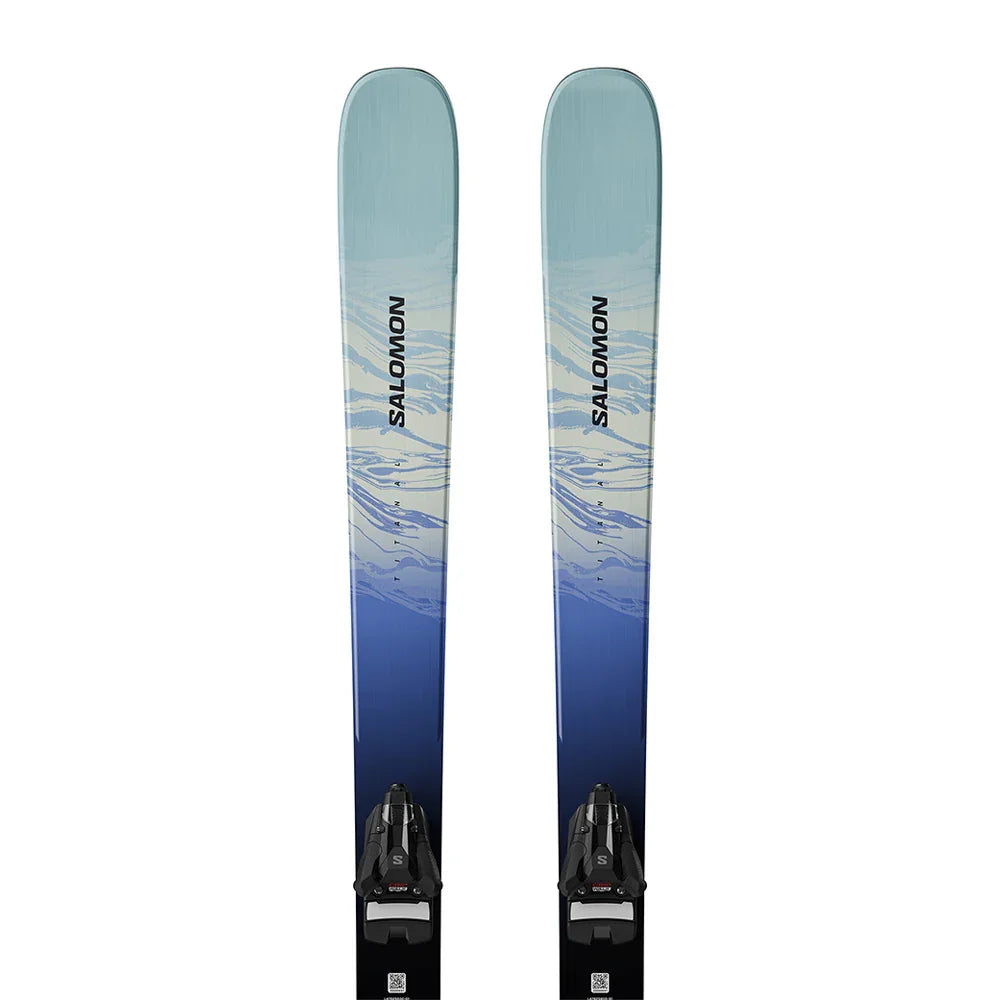 Skis alpins Salomon Stance Pro 82 avec fixations Srive 12 GW (femmes)