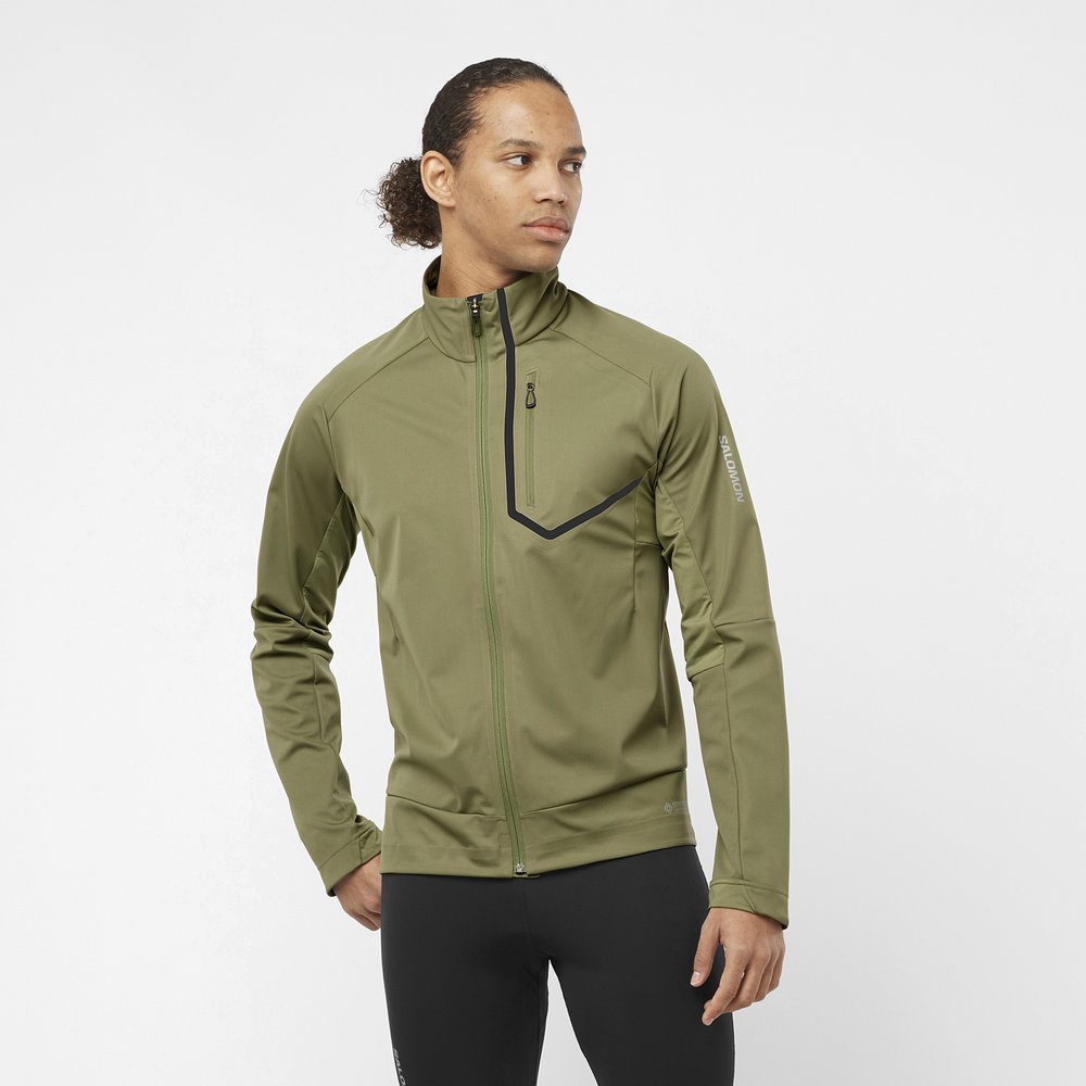 Manteau Salomon GTX Infinium Windstopper Pro (hommes)