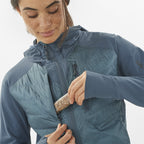 Manteau hybride à capuchon Salomon Elixir (femmes)