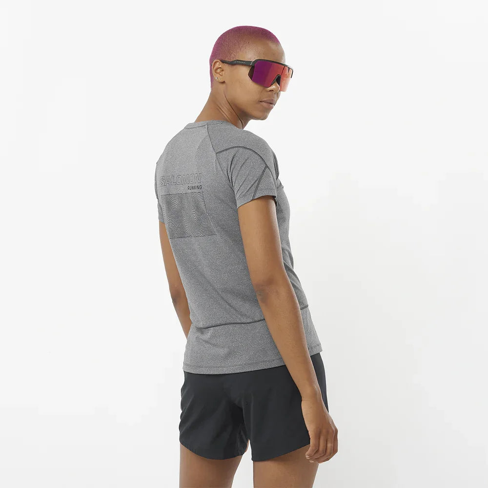T-shirt Salomon Cross Run GFX (femmes)