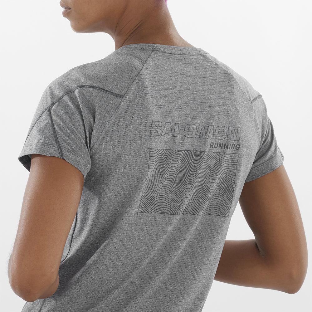 T-shirt Salomon Cross Run GFX (femmes)