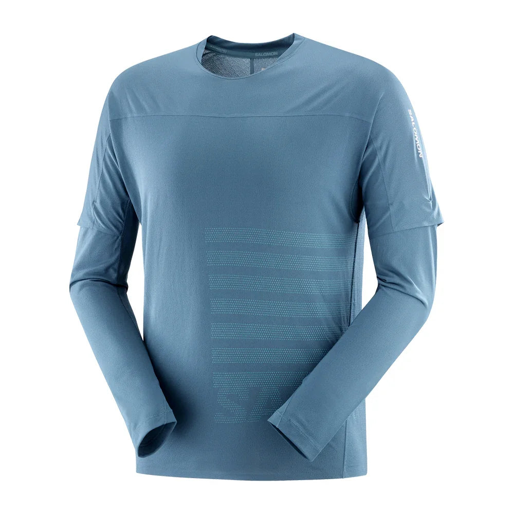 Chandail à manches longues Salomon Sense Aero GFX (hommes)