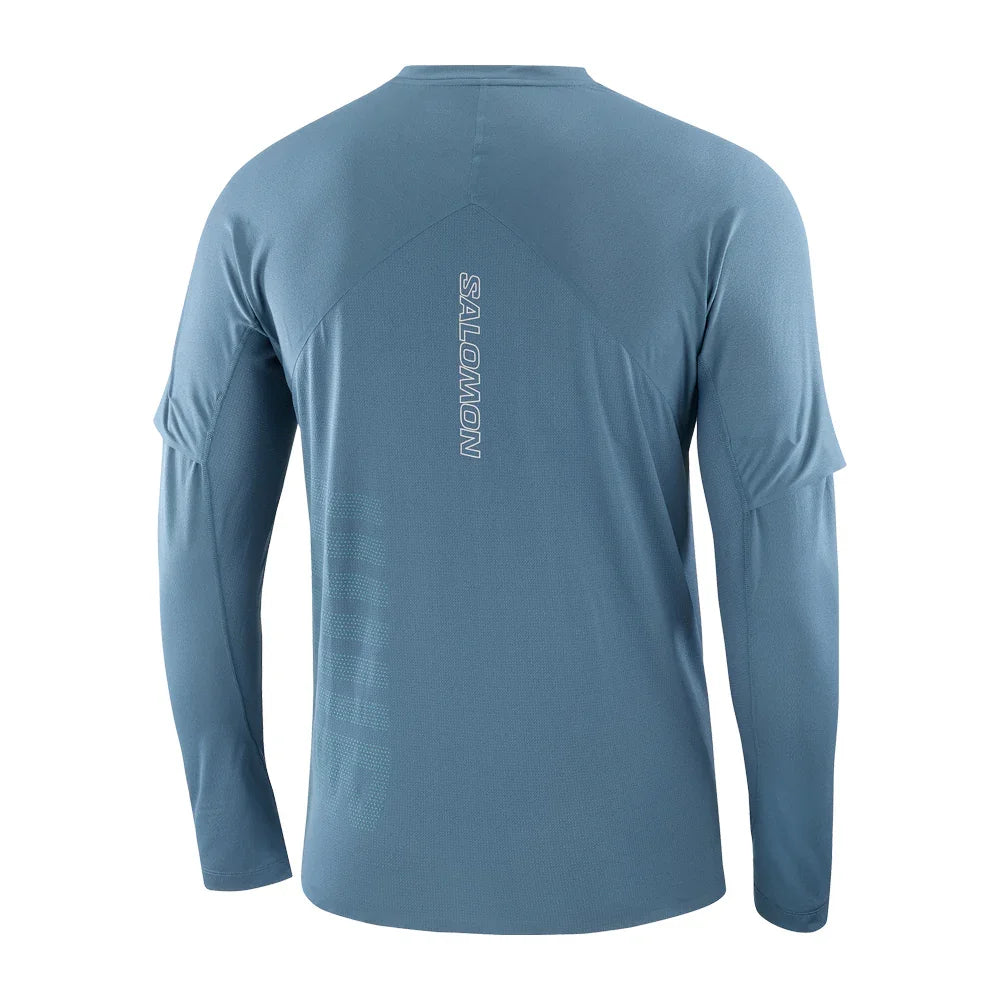 Chandail à manches longues Salomon Sense Aero GFX (hommes)