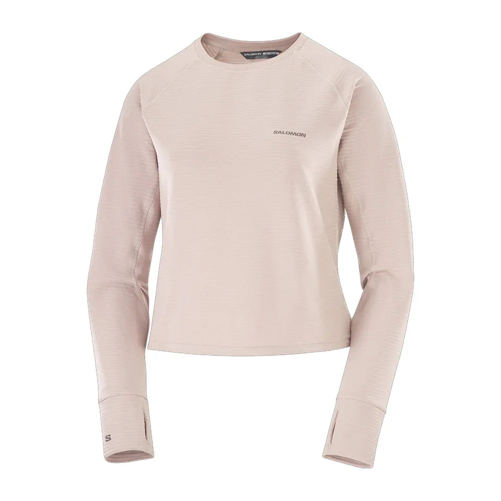 Chandail en laine polaire Salomon Essential Lightwarm (femmes)