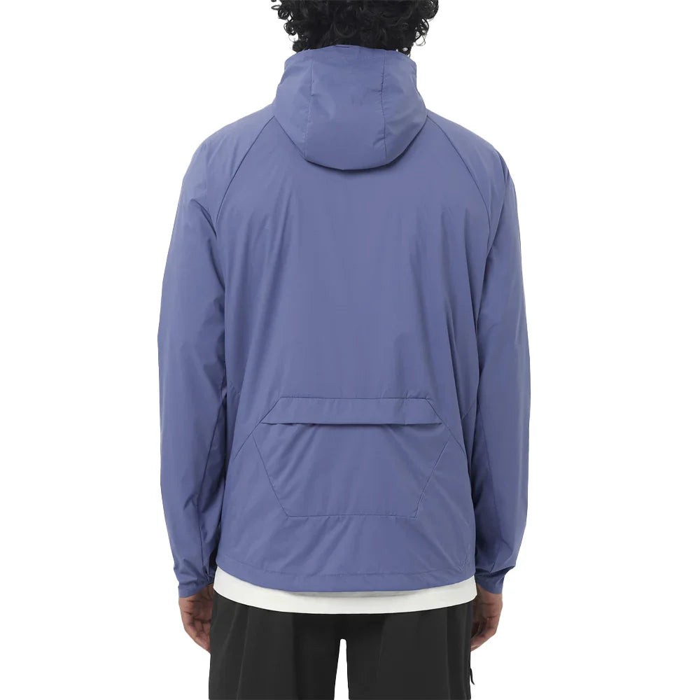 Manteau coupe-vent Salomon Outwind FZ (hommes)