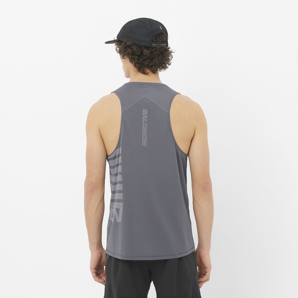 Camisole Salomon Sense Aero Singlet GFX (hommes)
