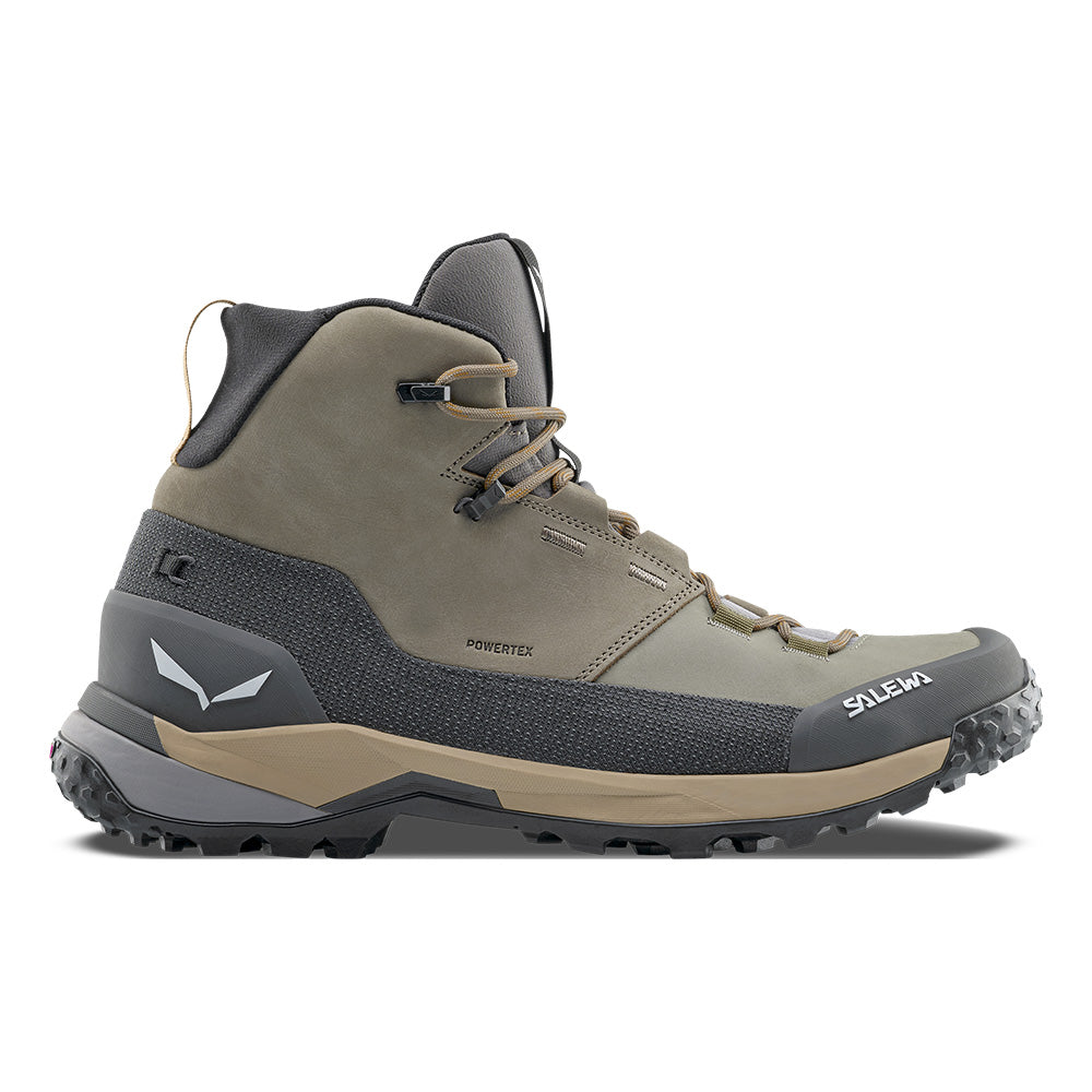 Bottes de randonnée Salewa Puez Leather Mid Powertex (hommes)