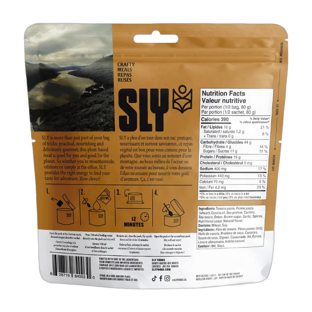 Bolognese Pasta – Sly Foods Freeze-Dried Meals