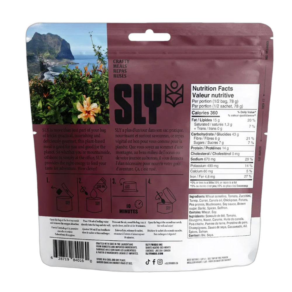 Couscous Royal - Mets lyophilisés Sly Foods