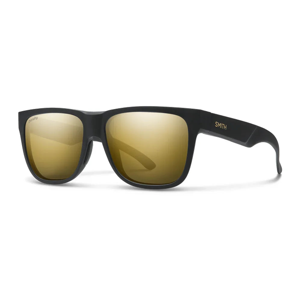 Lunettes de soleil Smith Lowdown 2 – Lentilles ChromaPop Polarized Black Gold