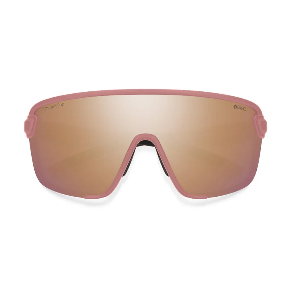 Lunettes de soleil Smith Bobcat – ChromaPop Rose Gold Mirror