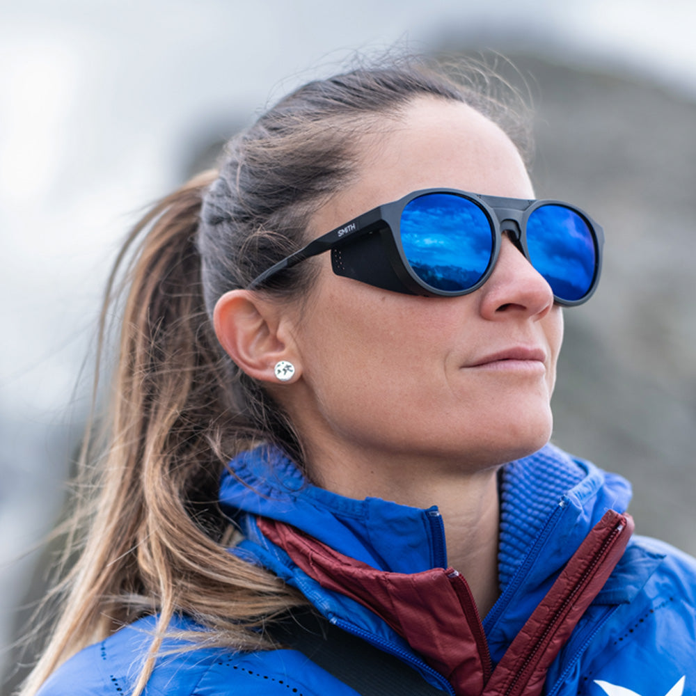 Lunettes de soleil Smith Venture – ChromaPop Glacier Photochromic Copper Mirror