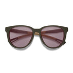 Lunettes de soleil Smith Seeker - Matte Forest ChromaPop Low Light Rose