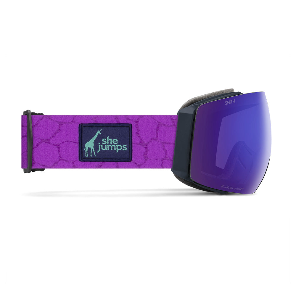 Lunettes de ski Smith I/O MAG – ChromaPop Everyday Violet Mirror