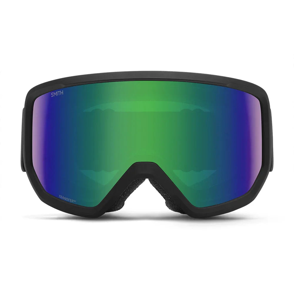 Lunettes de ski Smith Transfer – Green Sol-X Mirror