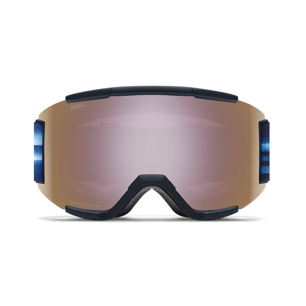 Lunettes de ski Smith Squad – ChromaPop Everyday Rose Gold Mirror