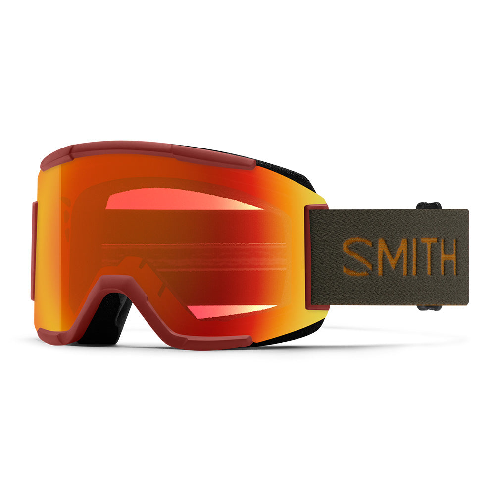 Lunettes de ski Smith Squad – ChromaPop Everyday Red Mirror