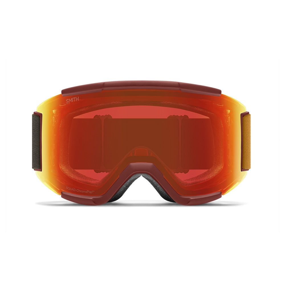 Lunettes de ski Smith Squad – ChromaPop Everyday Red Mirror