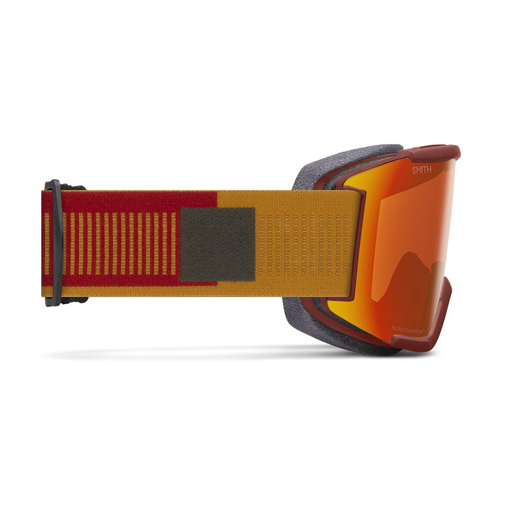 Lunettes de ski Smith Squad – ChromaPop Everyday Red Mirror