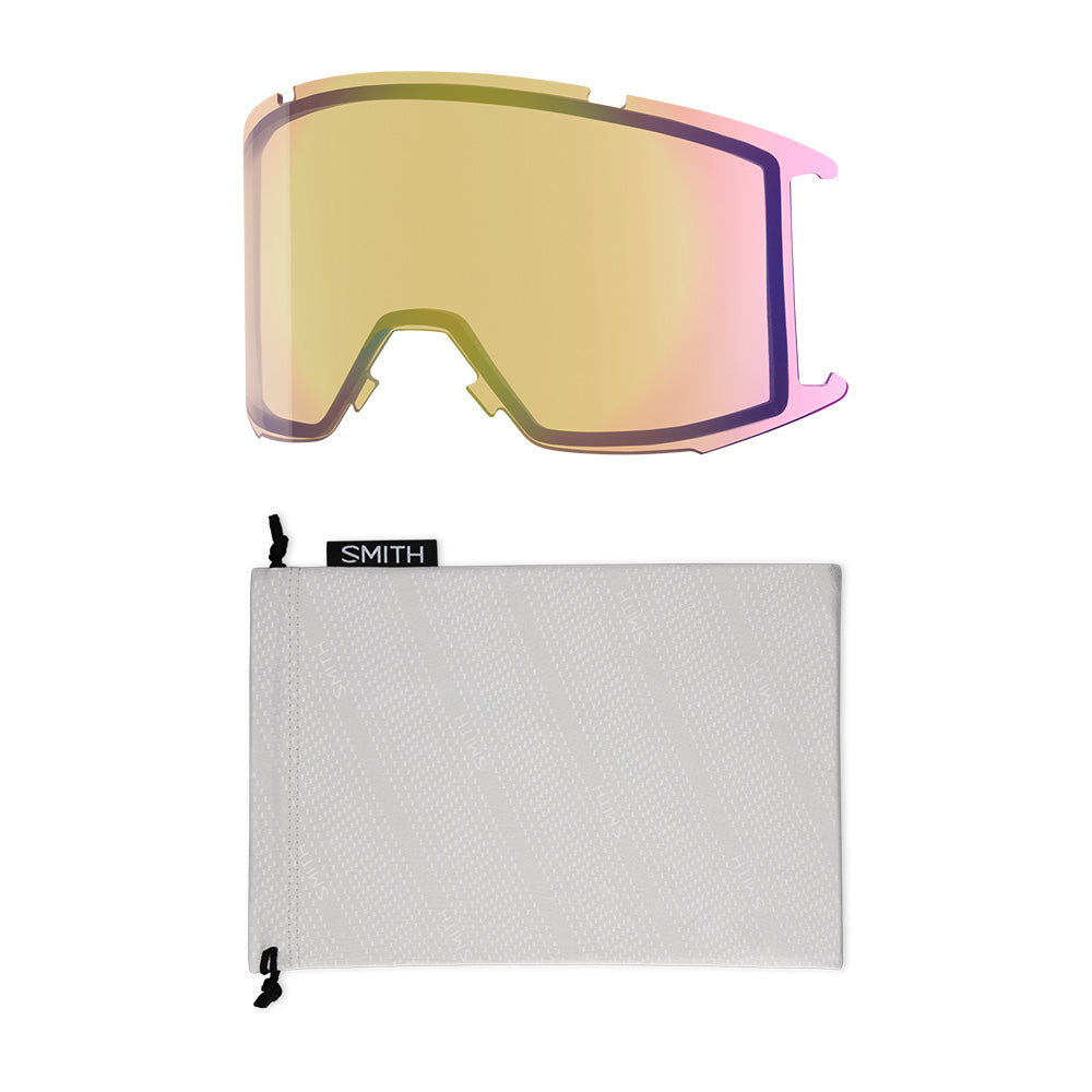 Lunettes de ski Smith Squad – ChromaPop Everyday Red Mirror