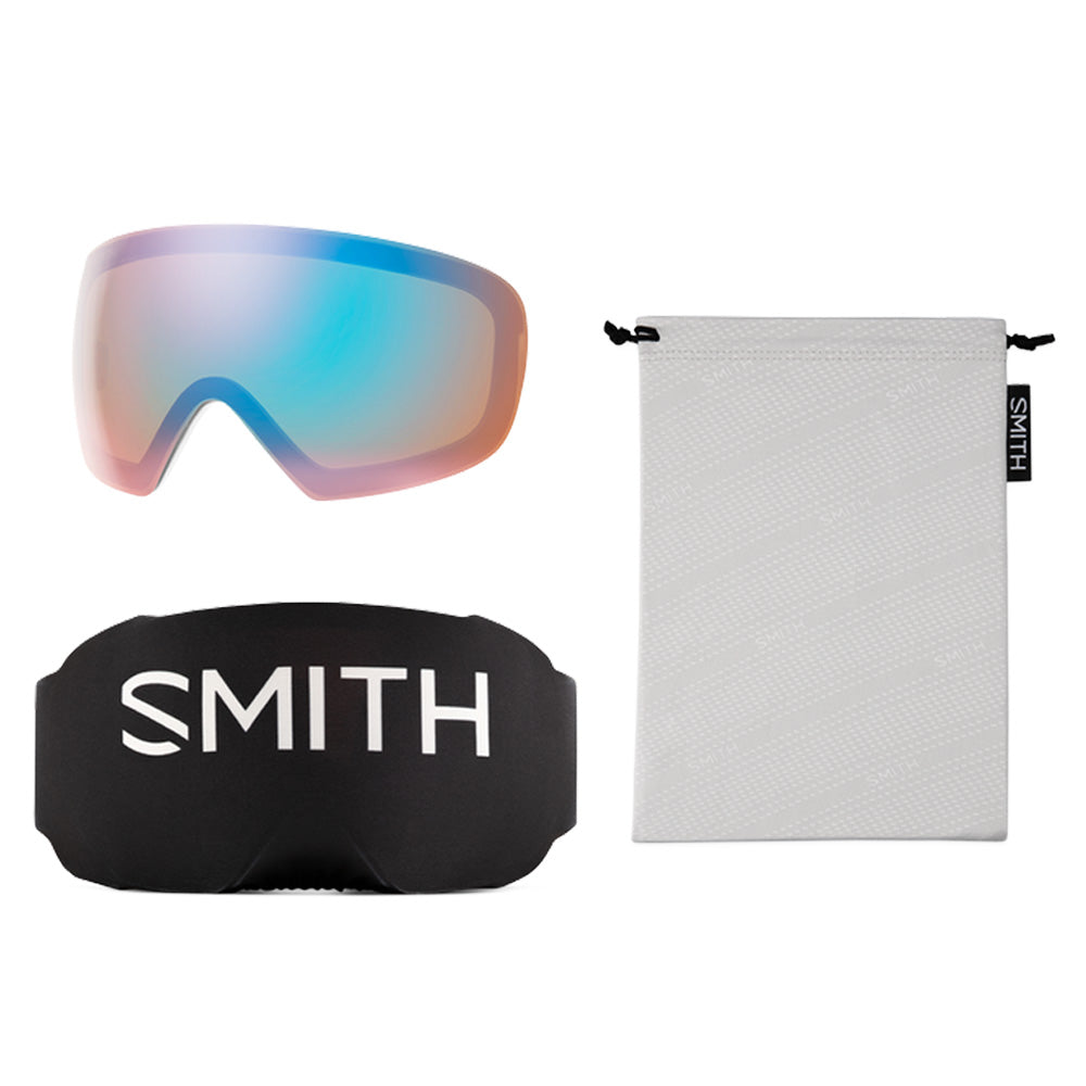 Lunettes de ski Smith I/O MAG S – Lentille ChromaPop Sun Platinum Mirror