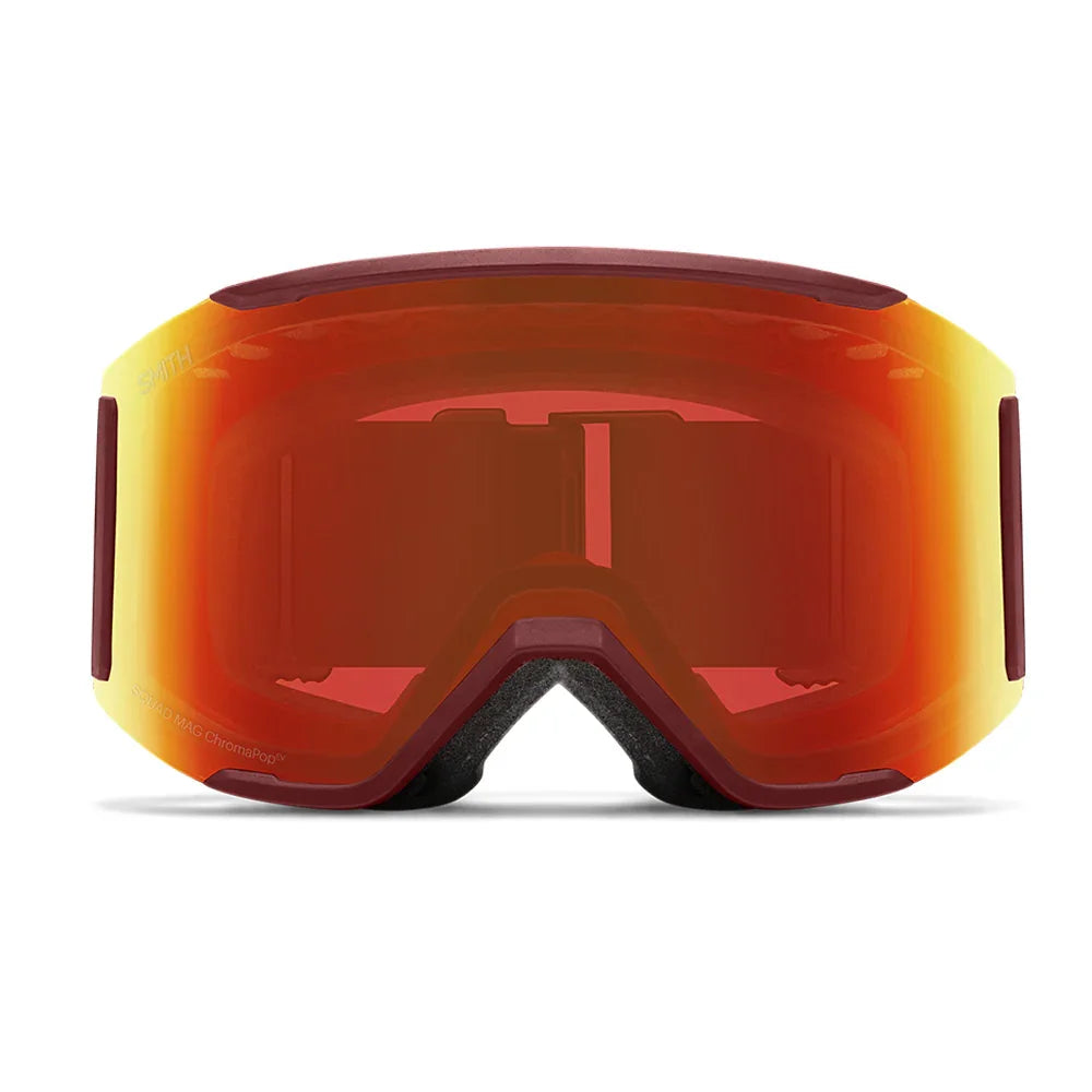 Lunettes de ski Smith Squad MAG – ChromaPop Everyday Red Mirror
