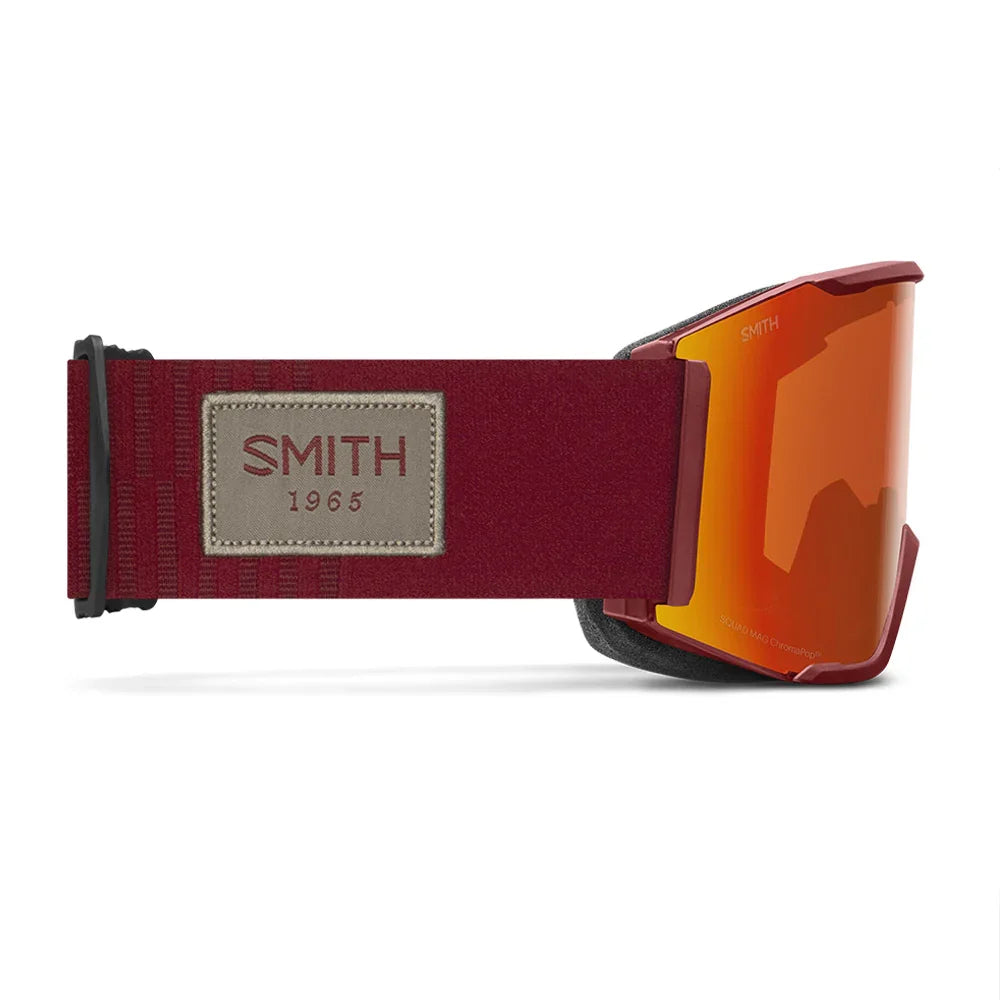 Lunettes de ski Smith Squad MAG – ChromaPop Everyday Red Mirror