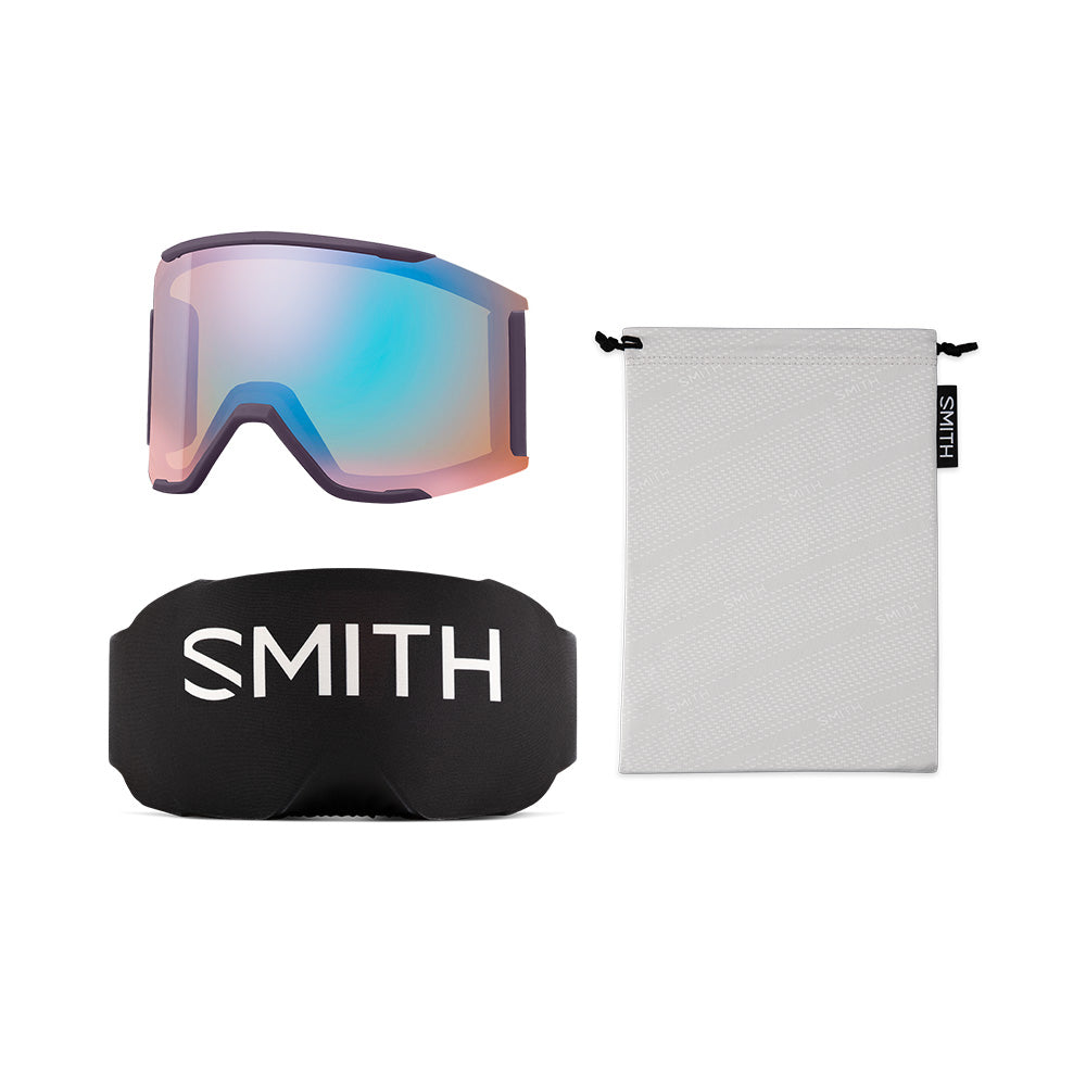 Lunettes de ski Smith Squad MAG – ChromaPop Everyday Violet Mirror