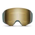 Lunettes de ski Smith 4D MAG S – ChromaPop Sun Black Gold Mirror