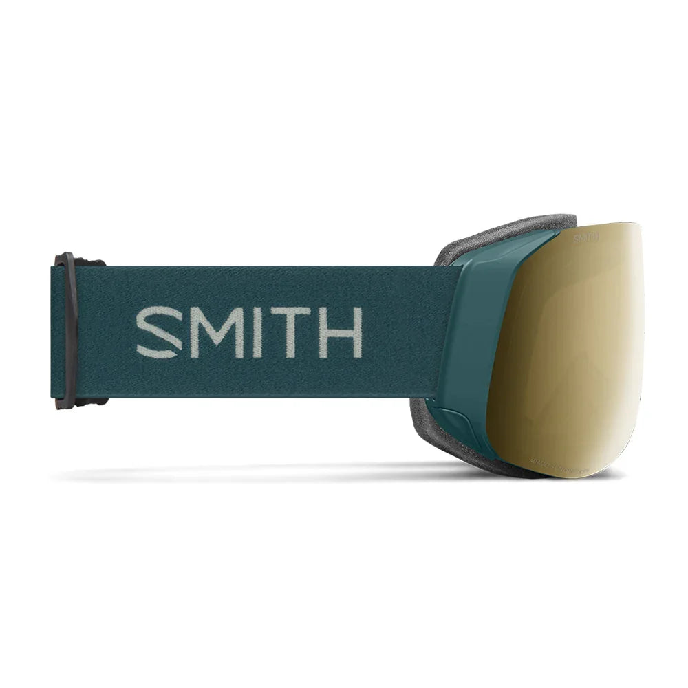 Lunettes de ski Smith 4D MAG S – ChromaPop Sun Black Gold Mirror