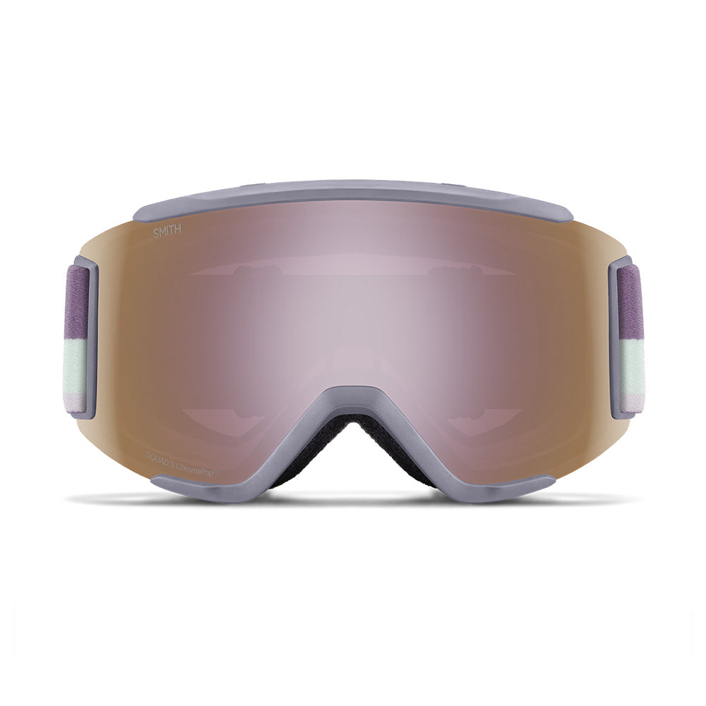 Lunettes de ski Smith Squad S – ChromaPop Everyday Rose Gold Mirror