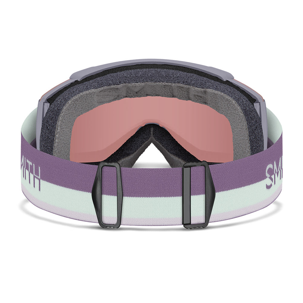 Lunettes de ski Smith Squad S – ChromaPop Everyday Rose Gold Mirror