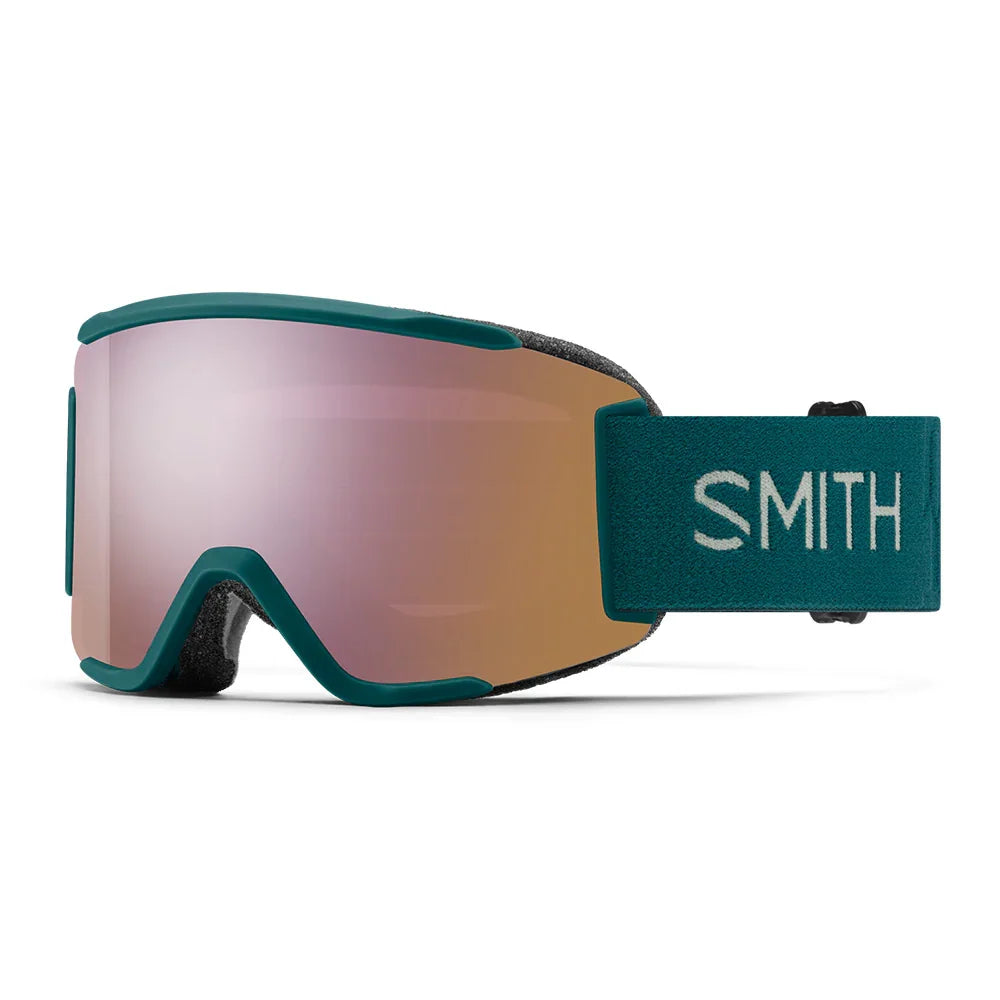 Lunettes de ski Smith Squad S – ChromaPop Everyday Rose Gold Mirror