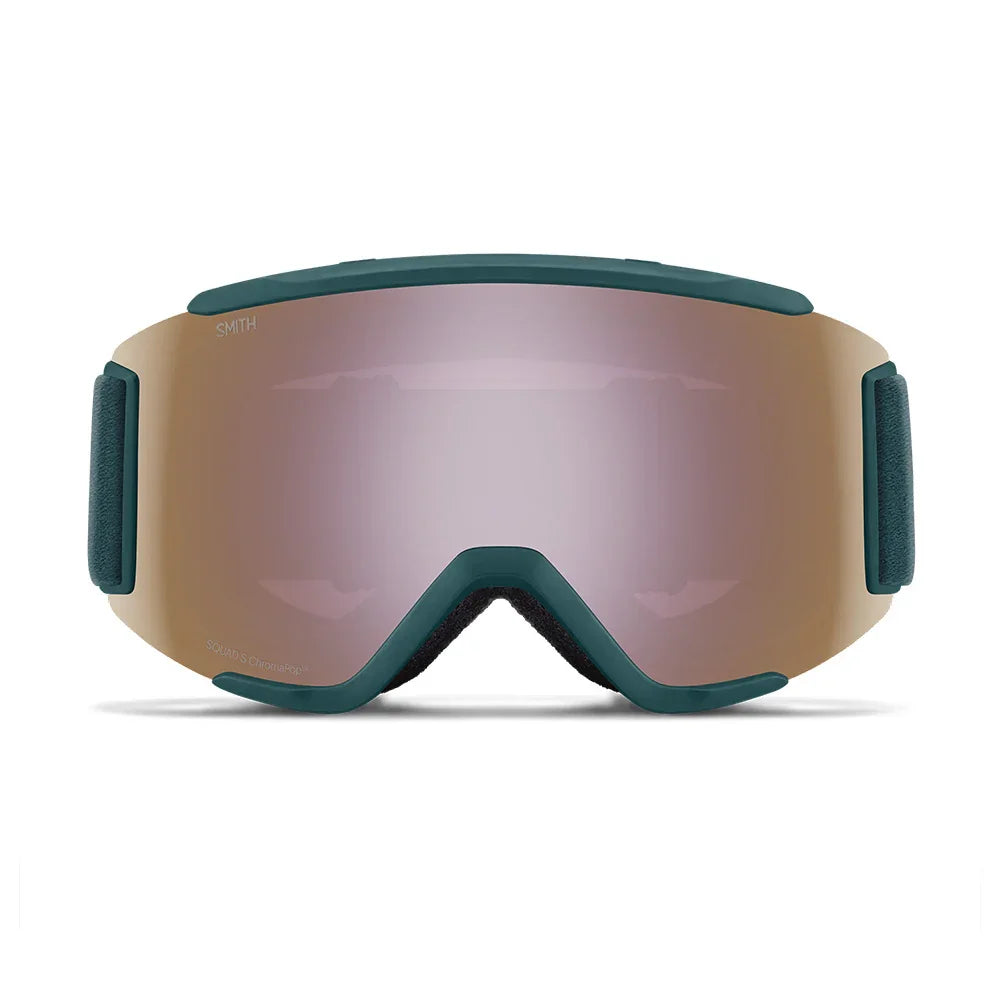 Lunettes de ski Smith Squad S – ChromaPop Everyday Rose Gold Mirror