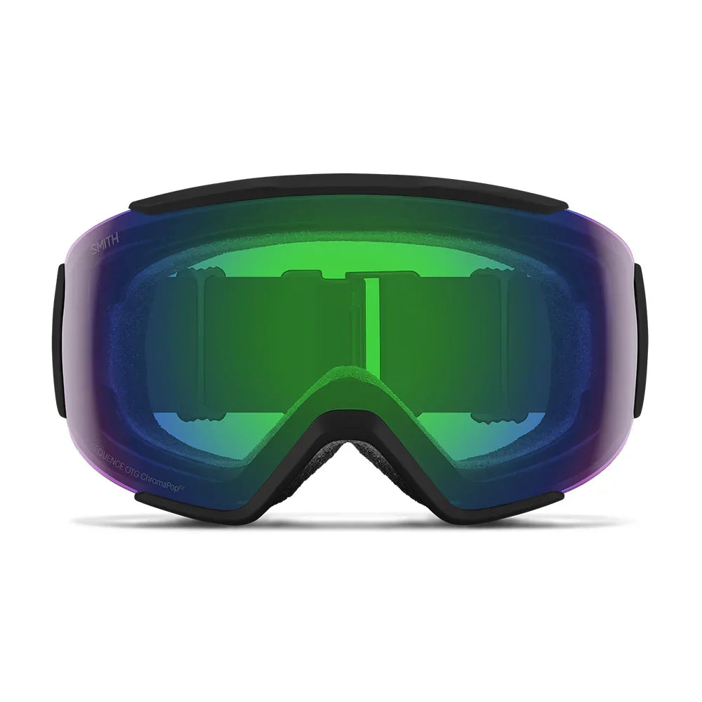 Lunettes de ski Smith Sequence OTG – ChromaPop Everyday Green Mirror