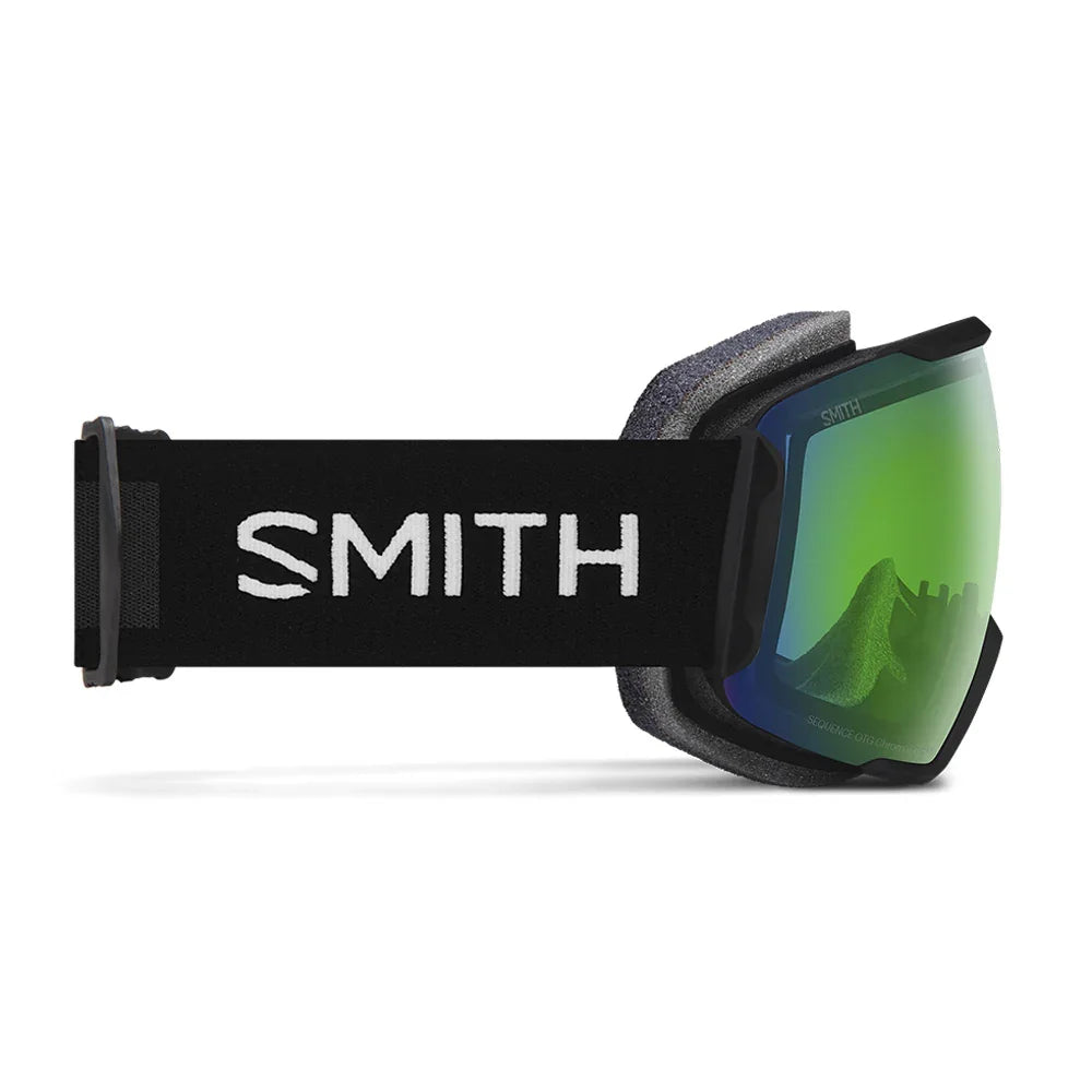 Lunettes de ski Smith Sequence OTG – ChromaPop Everyday Green Mirror