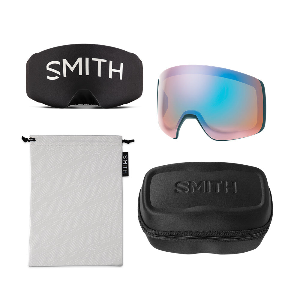 Lunettes de ski Smith 4D MAG XL – ChromaPop Everyday Green Mirror