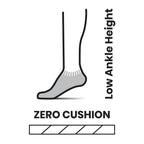Bas Smartwool Run Zero Cushion Low Ankle Pattern (hommes)