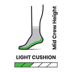 Bas Smartwool Hike Light Cushion Mid Crew (femmes)